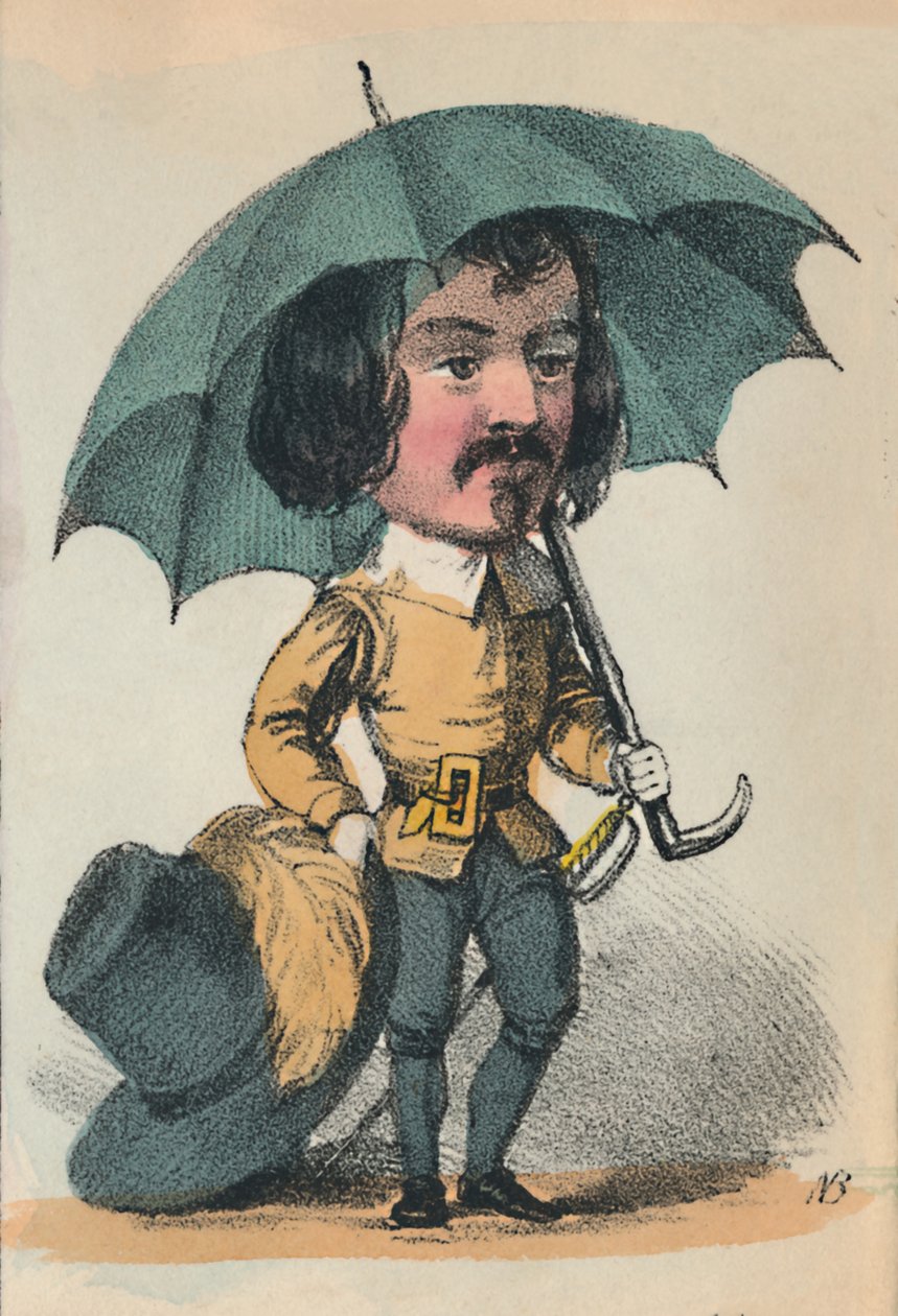 Cromwell, 1856 de Alfred Crowquill