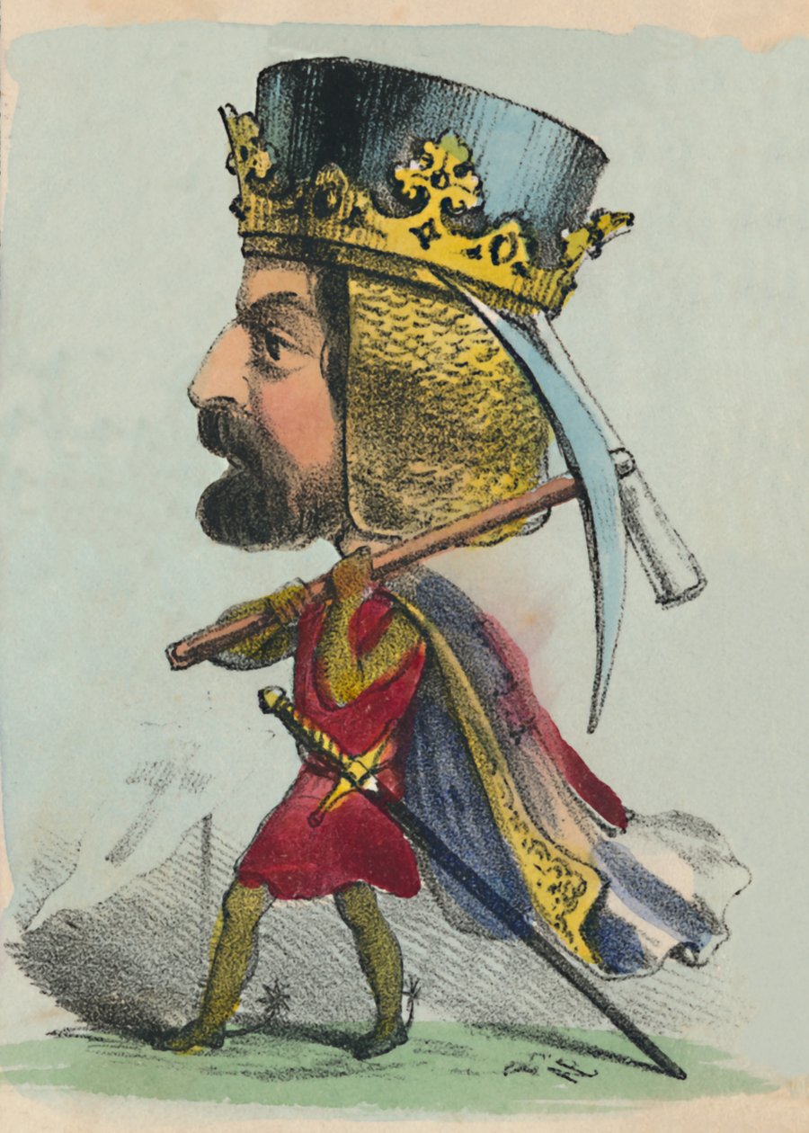 Ricardo I, 1856 de Alfred Crowquill