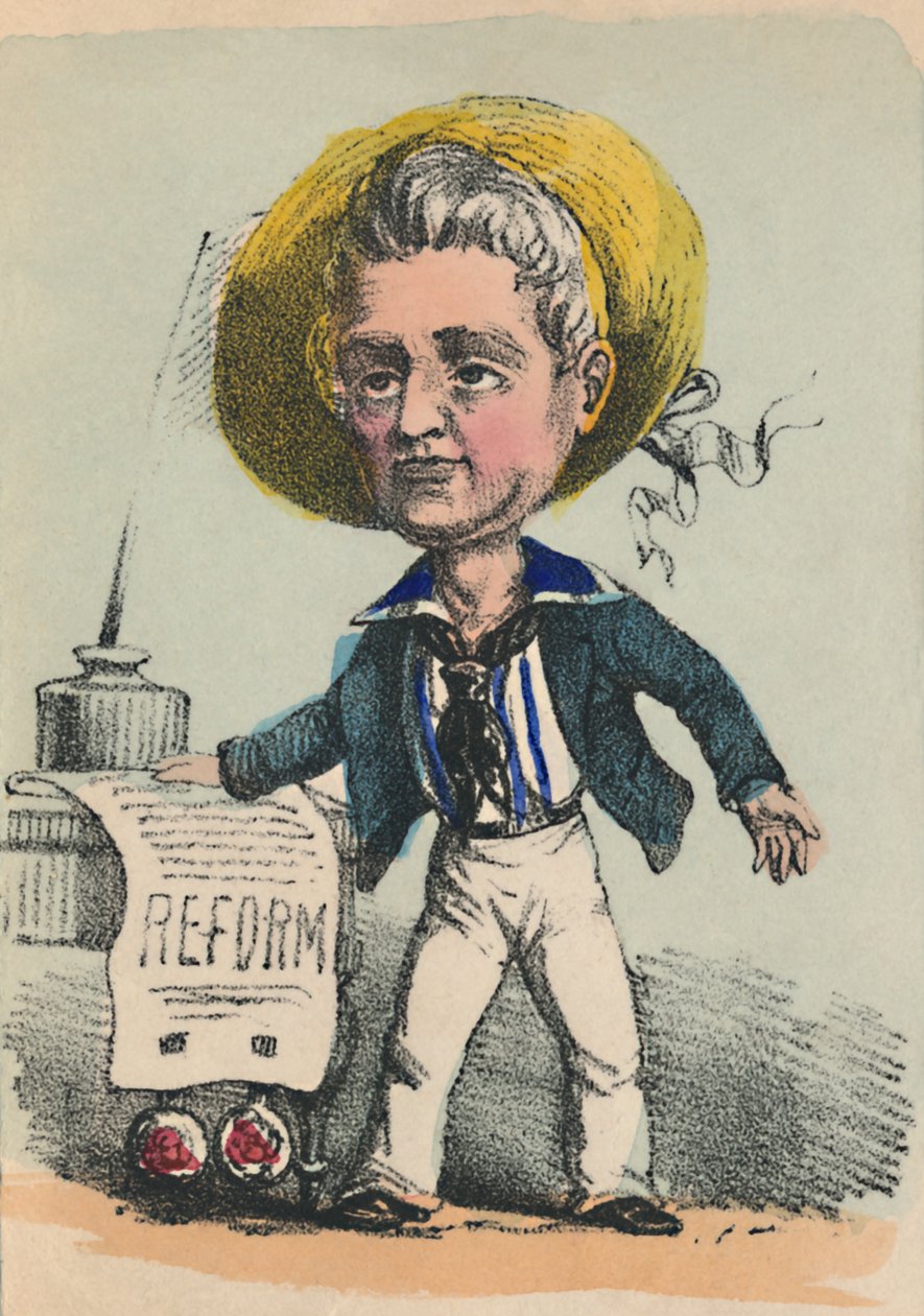 Guilherme IV, 1856 de Alfred Crowquill