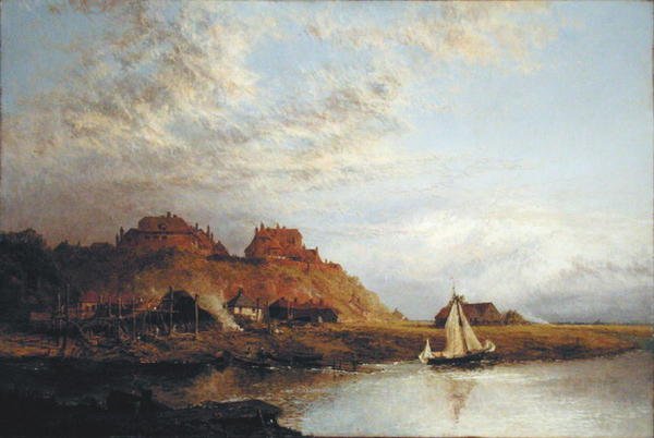 Construção naval em Rye de Alfred Dawson