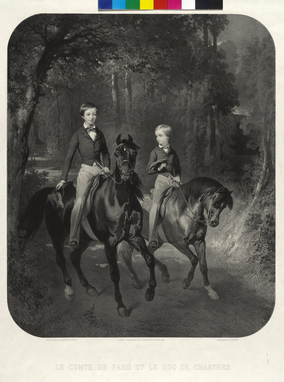 Conde de Paris e Robert d