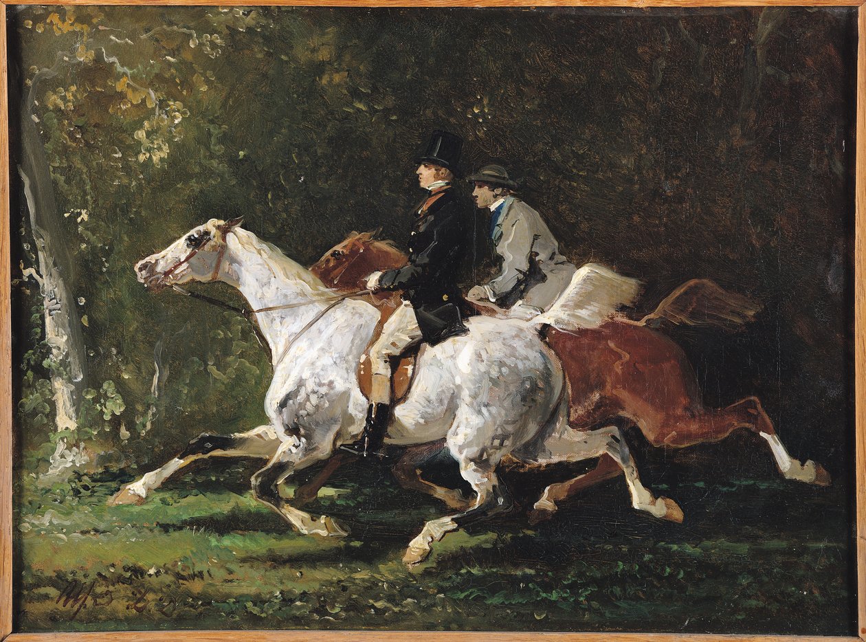 Os cavaleiros de Alfred Dedreux