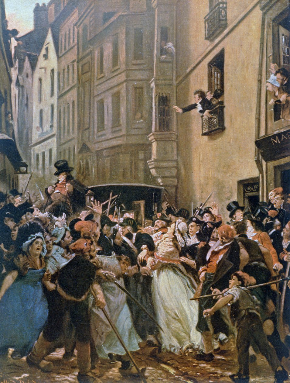 A prisão de Charlotte Corday de Alfred Dehodencq