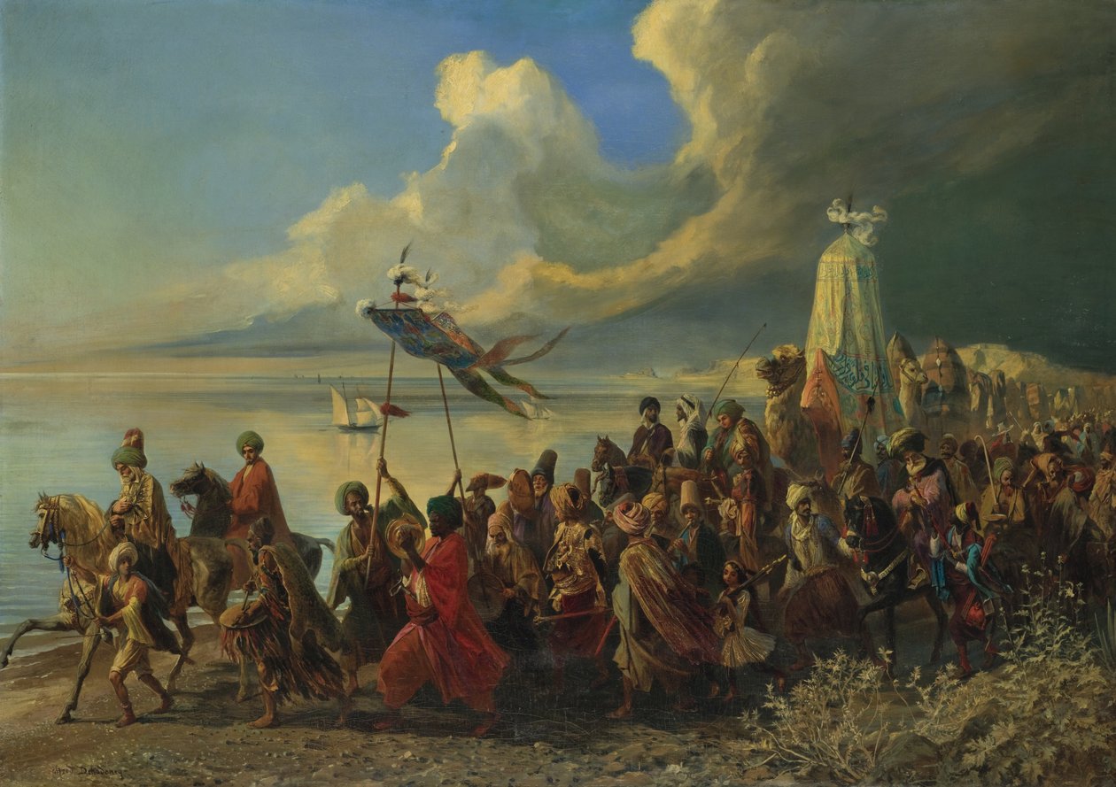O Hajj de Alfred Dehodencq