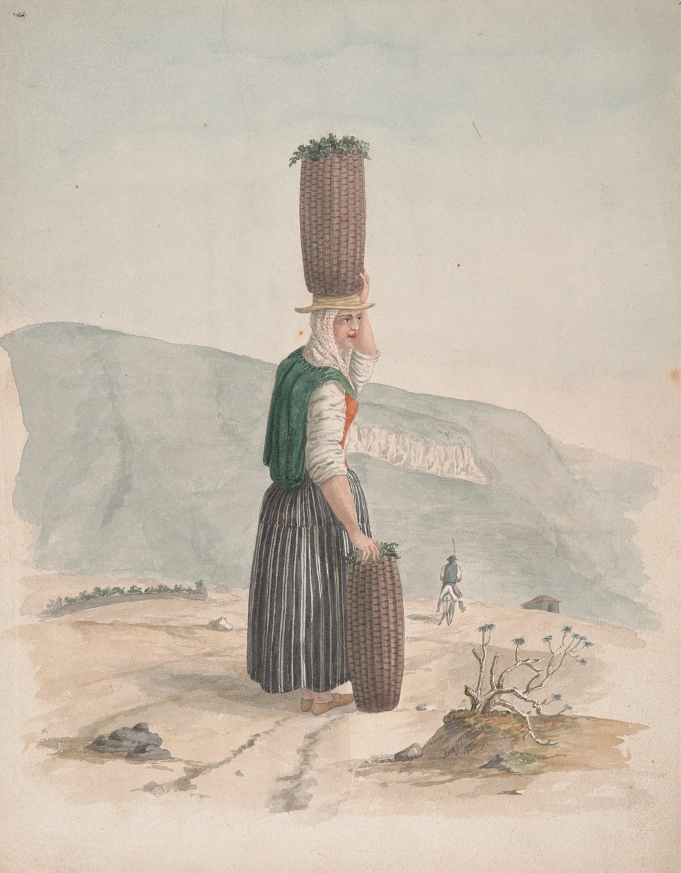 Vendedor de Carvão Vegetal, Tenerife de Alfred Diston