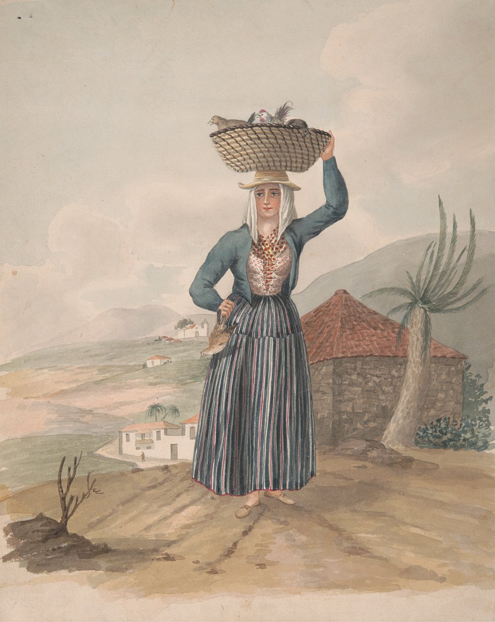 Mulher de Victoria, Tenerife de Alfred Diston