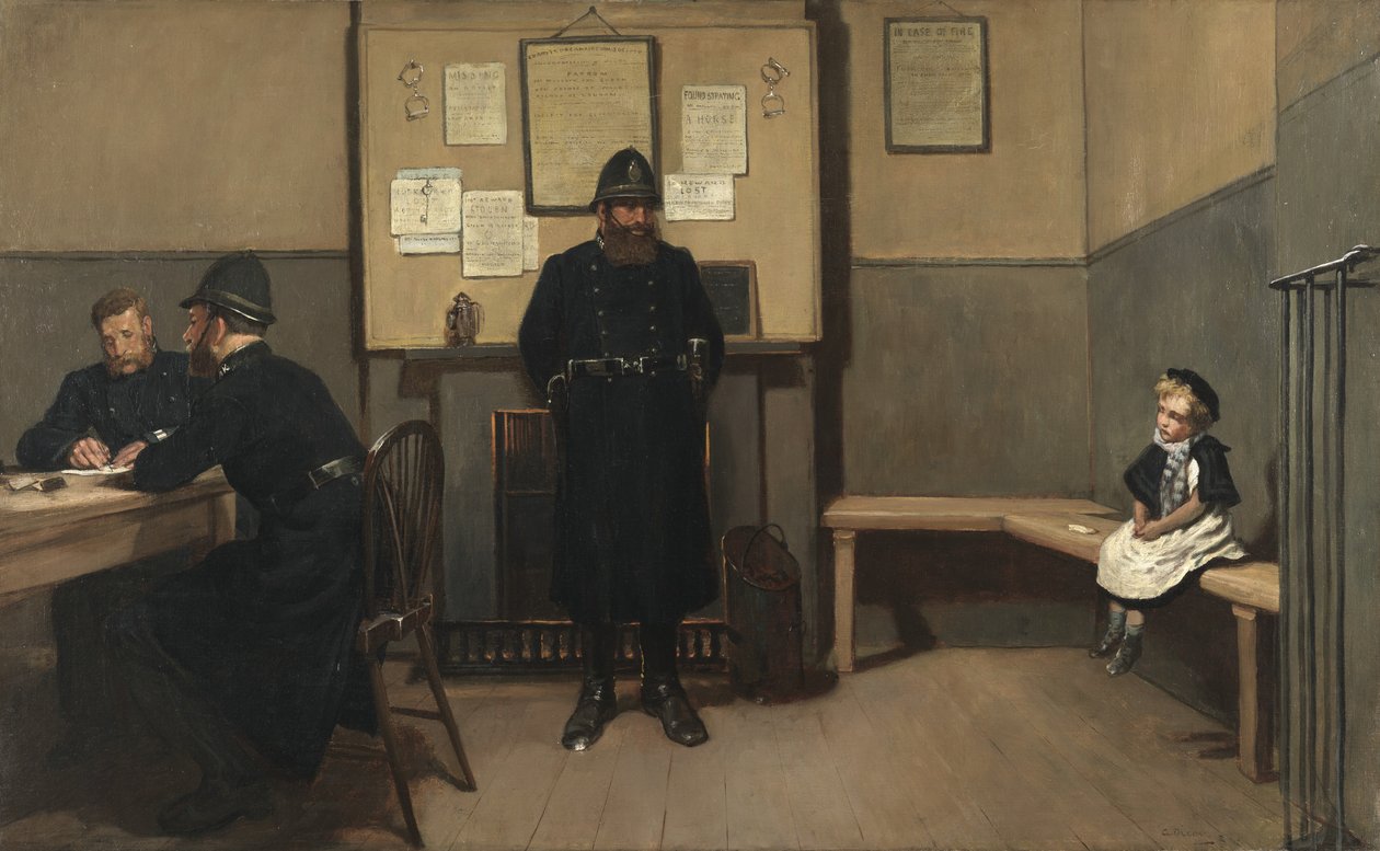 Miles from Home (óleo sobre tela) de Alfred Dixon