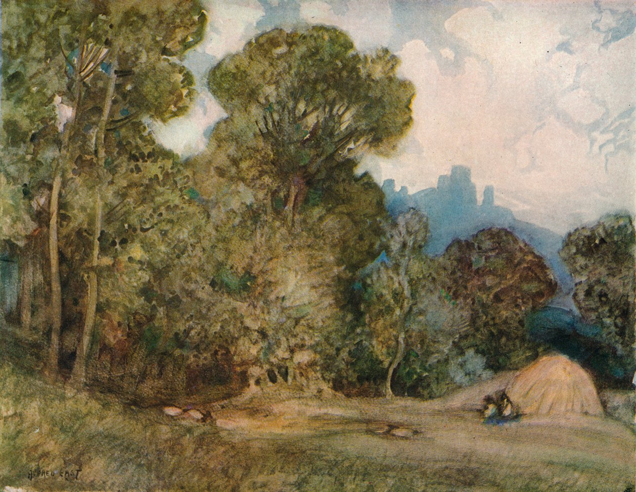 Castelo Gaillard, c1864-1906, 1906 de Alfred East