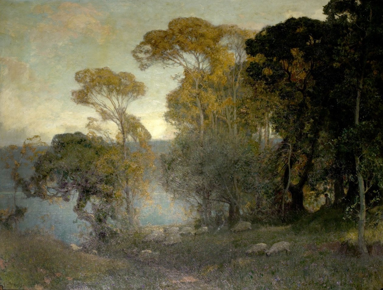 Caminhada do Pastor, Windermere, Cumbria de Alfred East