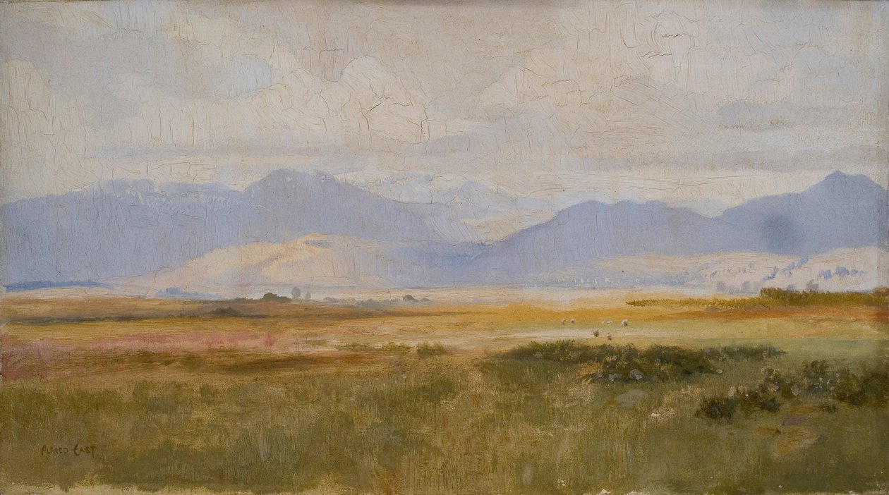 "A Baía de Harlech", 1864-1913 de Alfred Edward East