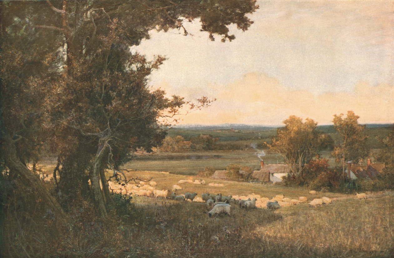 O vale dourado, c1893, c1930. de Alfred East