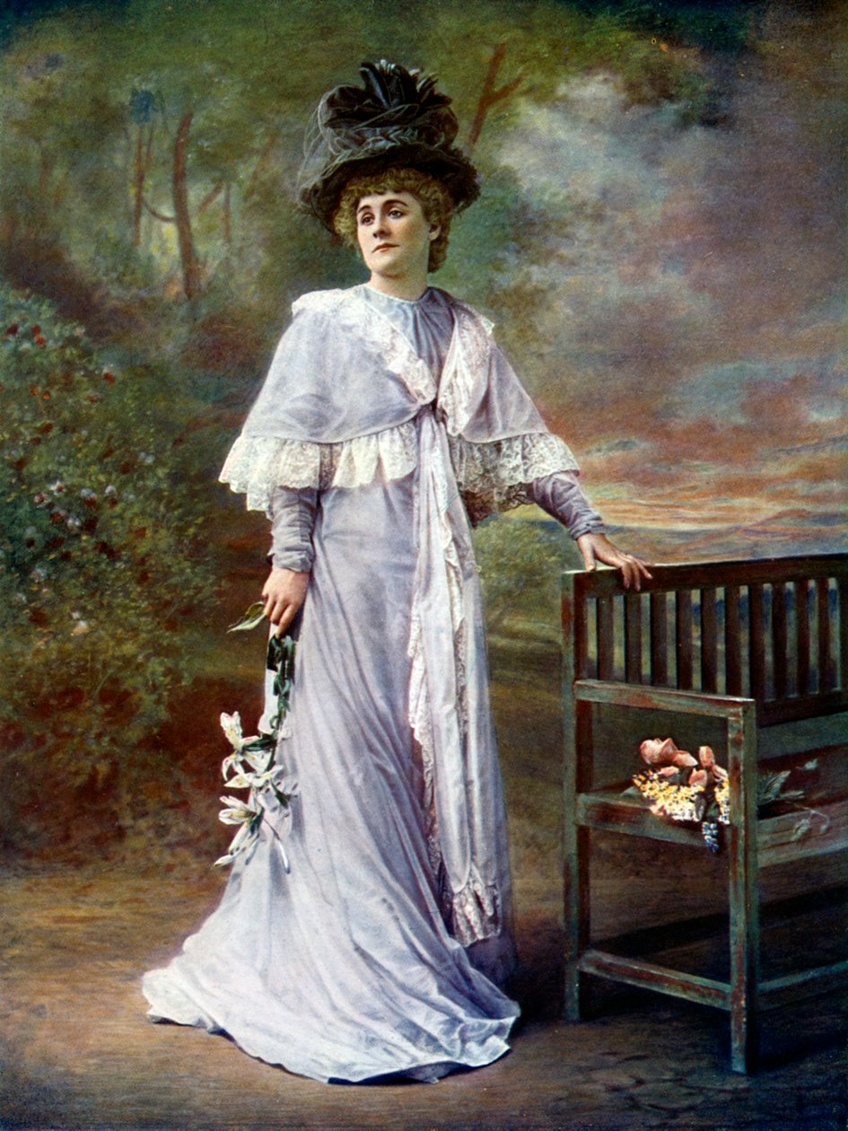 Kate Rorke 1866-1945, atriz inglesa, 1899-1900. de Alfred Ellis