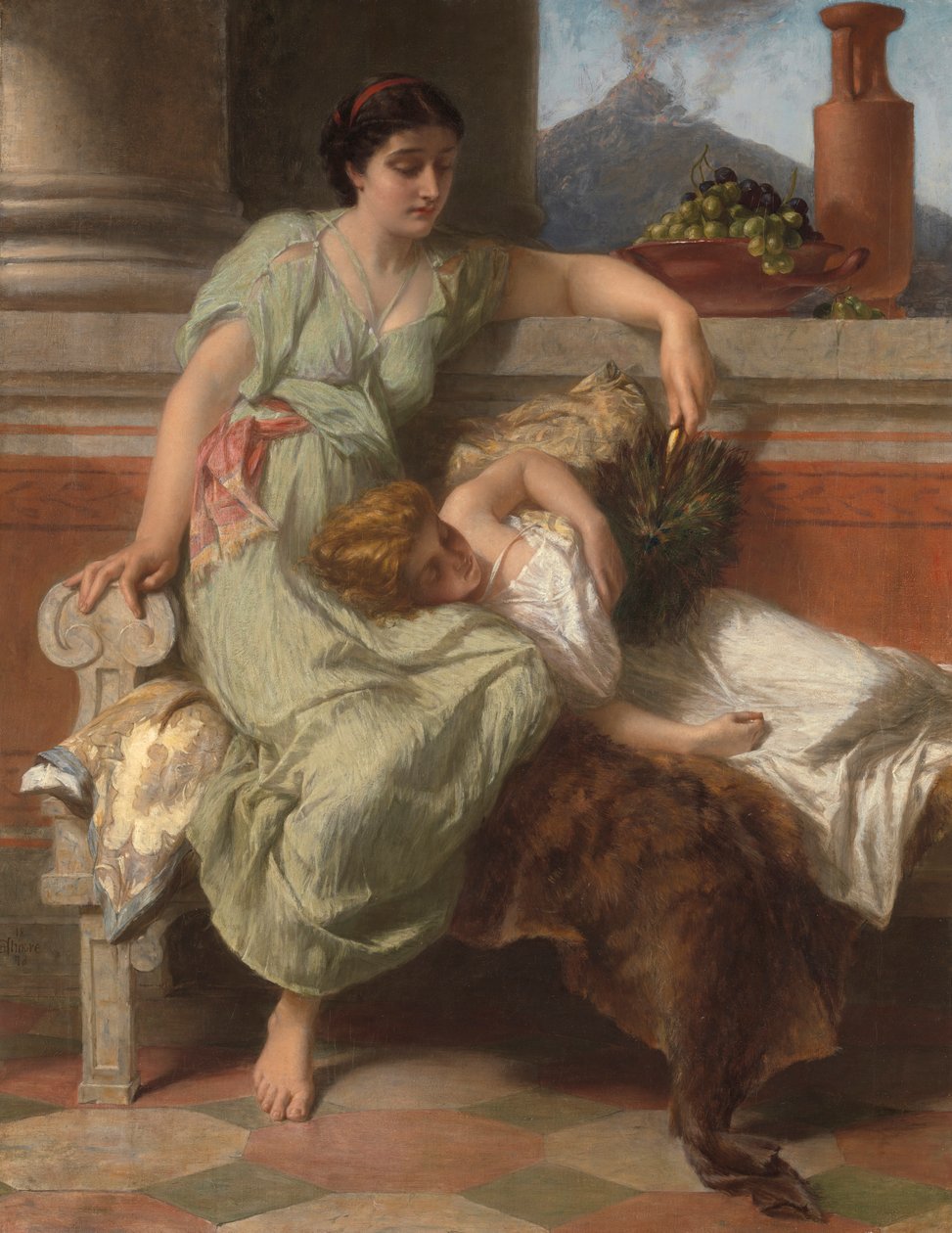 Pompeia, 79 d.C. de Alfred Elmore