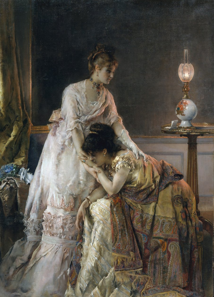 Depois do baile de Alfred Emile Stevens