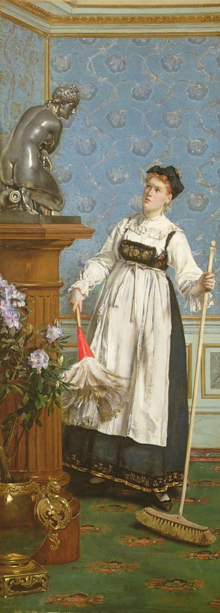 Um conhecedor aspirante de Alfred Emile Stevens