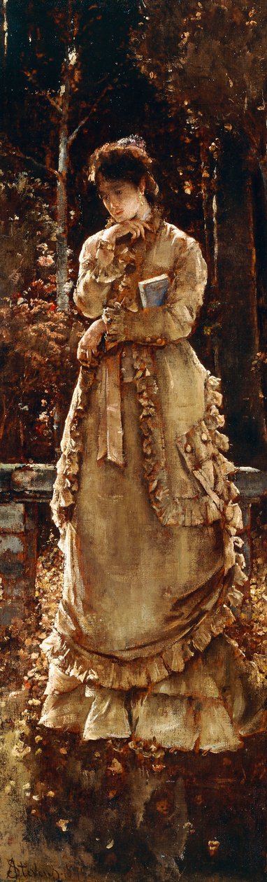 Outono, 1874 de Alfred Emile Stevens