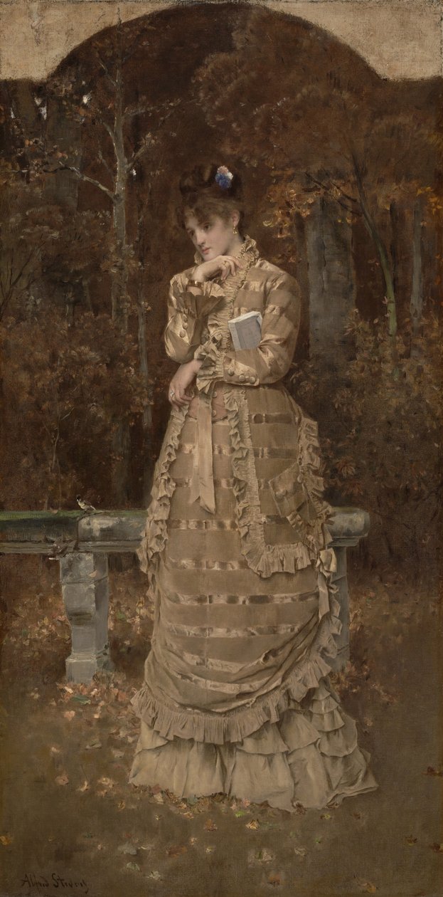 Outono, 1877 de Alfred Emile Stevens