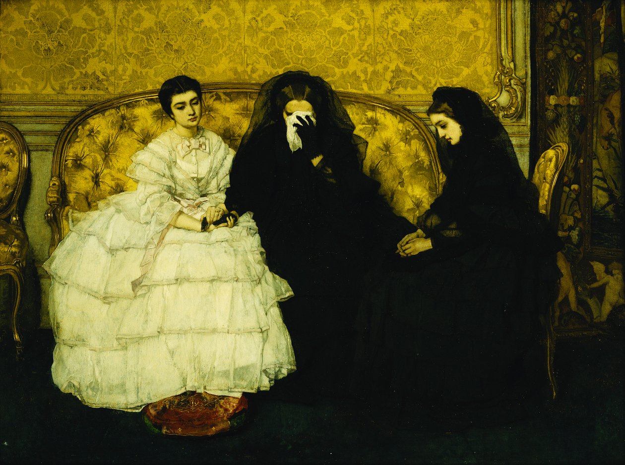 A Consolação, 1857 de Alfred Emile Stevens