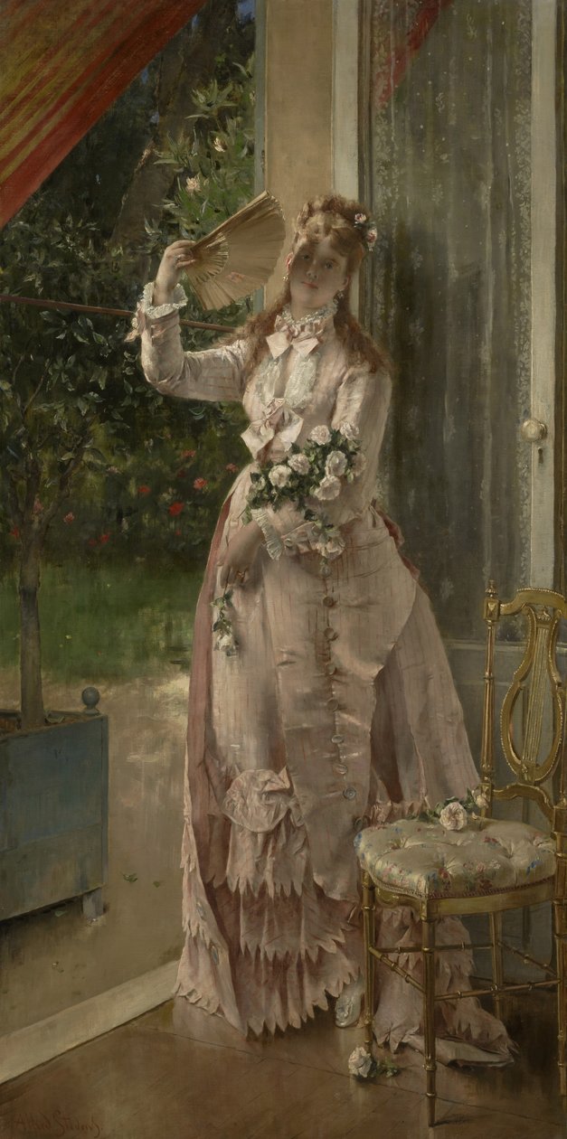Verão, 1877 de Alfred Emile Stevens