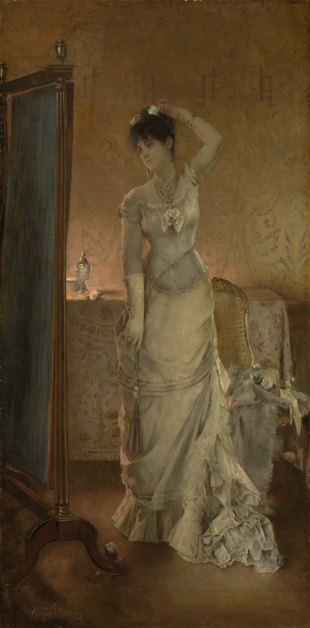 Inverno, 1877 de Alfred Emile Stevens