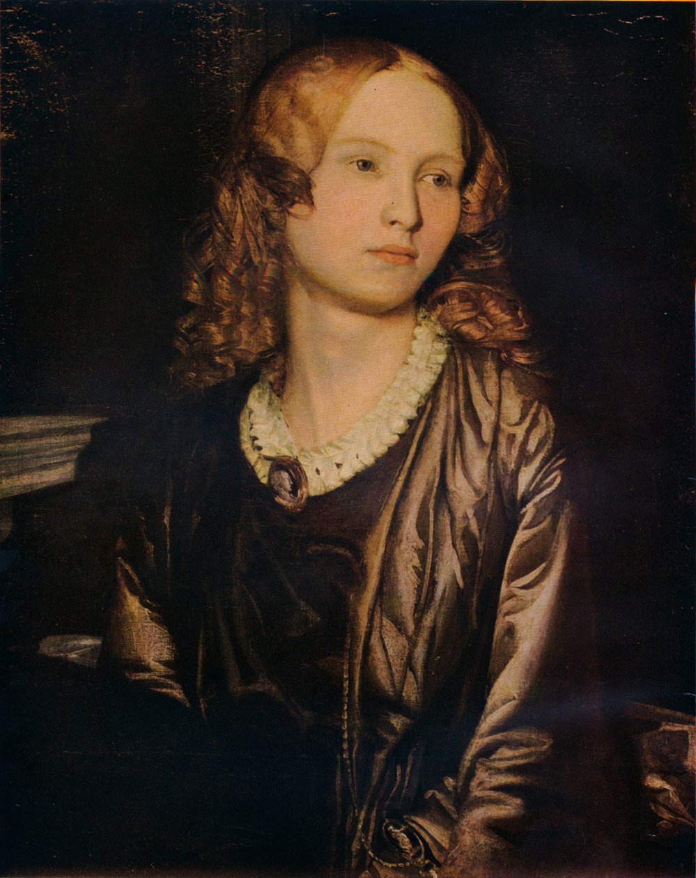 Mary Ann, esposa de Leonard Collman, c1854 1931 de Alfred Emile Stevens