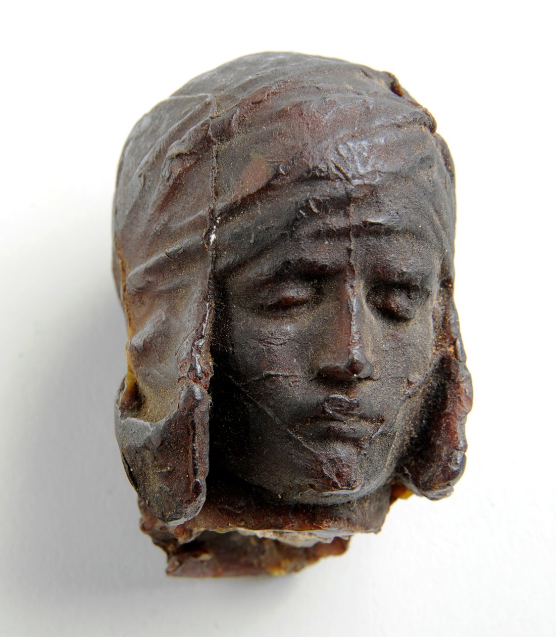 Maquete para a Cabeça de Ícaro, c.1884 (gesso e cera) de Alfred Gilbert