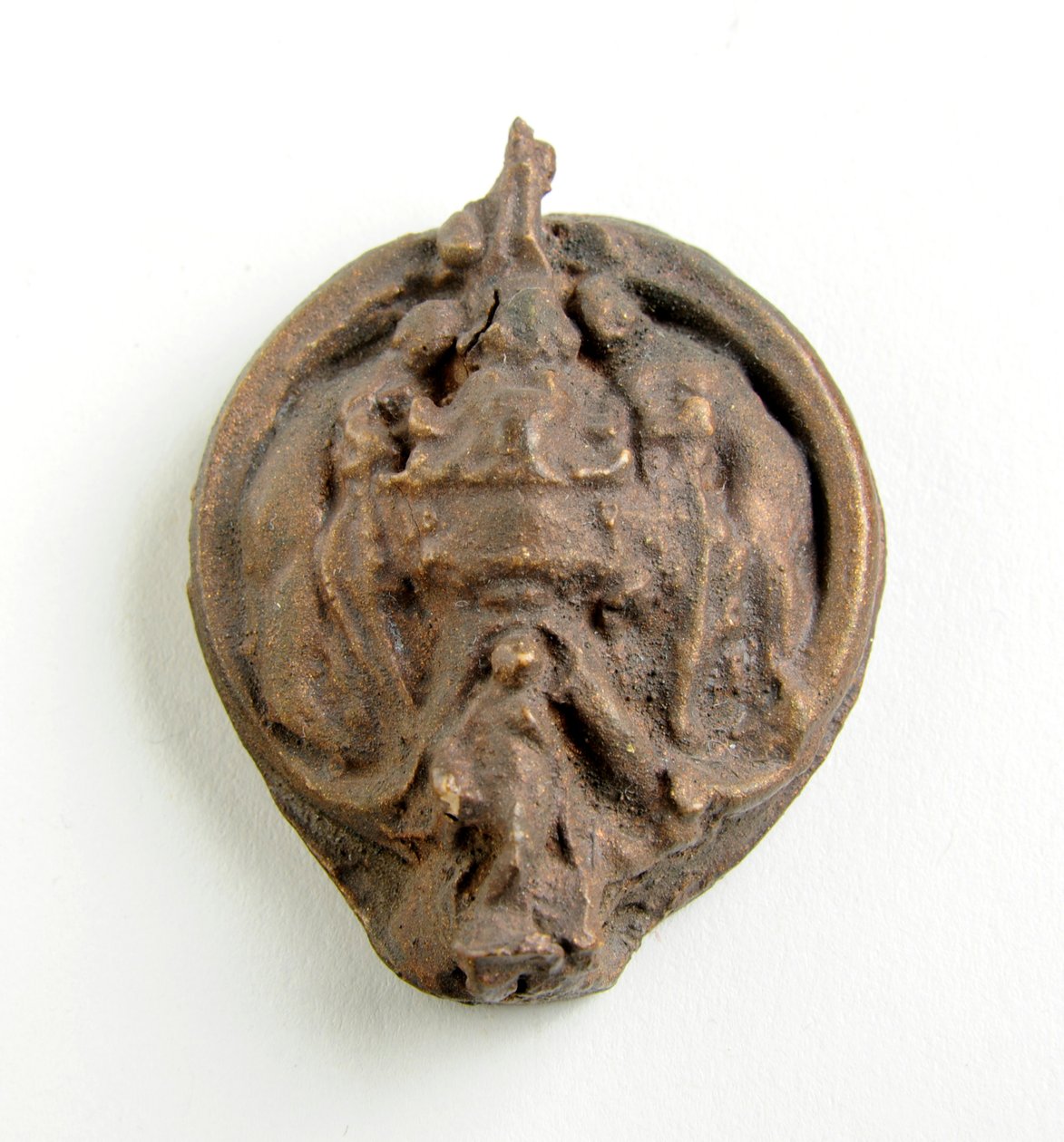 Maquete para a Medalha Anual de Ouro Sir William Lawrence (chumbo) de Alfred Gilbert