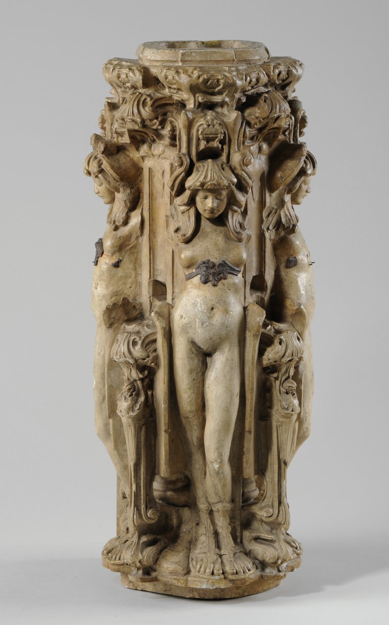 Uma das 9 maquetes para a chaminé de Sam Wilson, c.1908-14 de Alfred Gilbert