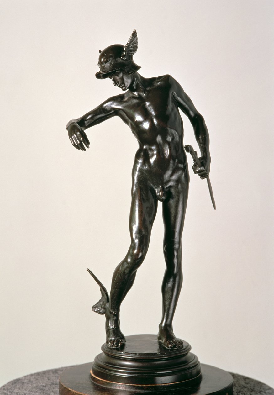 Perseus Arming, fundido em 1910 (bronze) de Alfred Gilbert