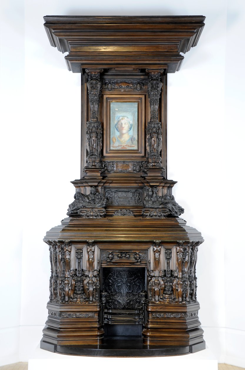 Chaminé Sam Wilson, c.1908-14 (bronze) de Alfred Gilbert