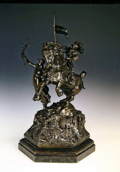 São Jorge e o Dragão, Líder da Vitória (bronze) de Alfred Gilbert
