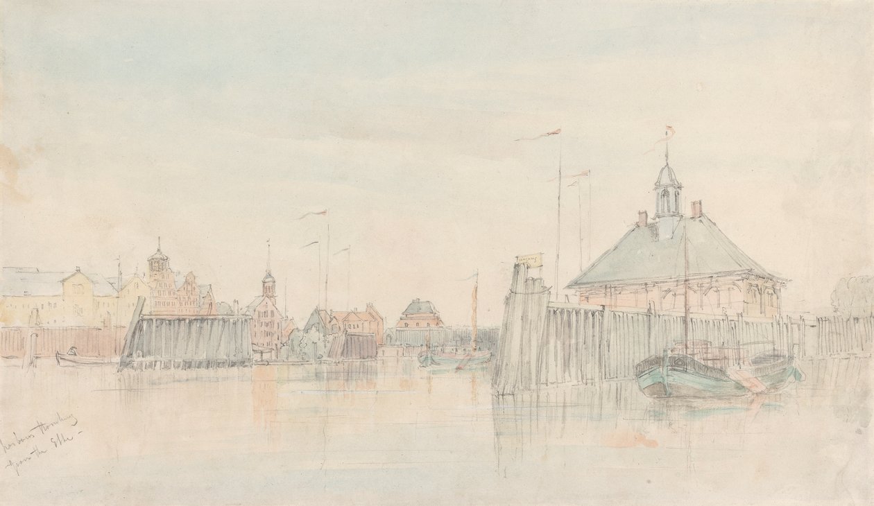 Porto, Hamburgo do Elba de Alfred Gomersal Vickers