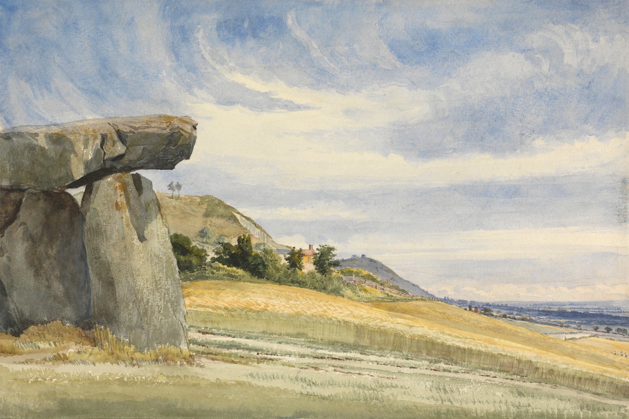 Kits Coty House, Perto de Maidstone, Kent de Alfred Gomersal Vickers