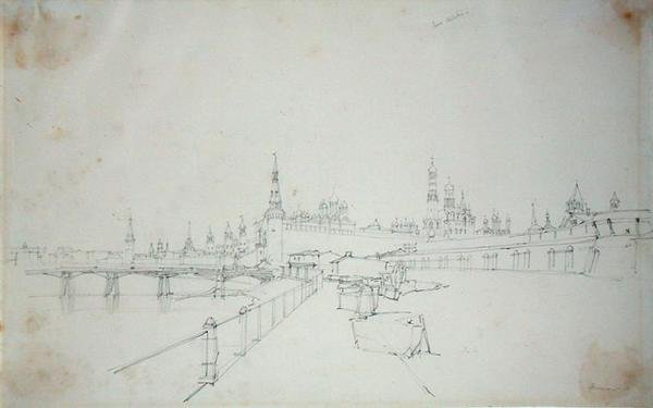Moscou, 1827 de Alfred Gomersal Vickers