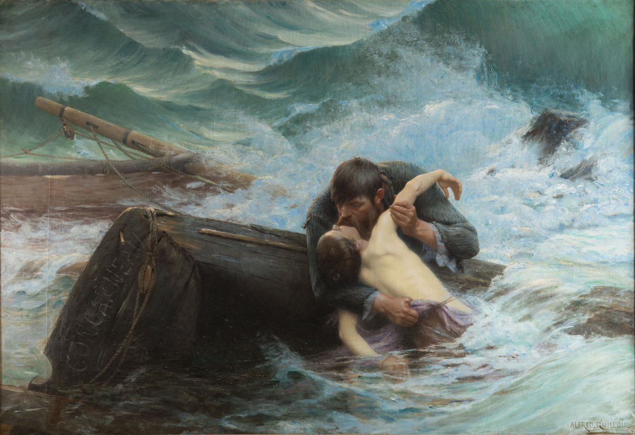 Inglês: Adieu!  Adieu! de Alfred Guillou
