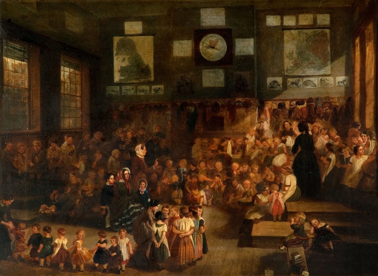 Ann Street School, Birmingham, 1855. de Alfred H. Green