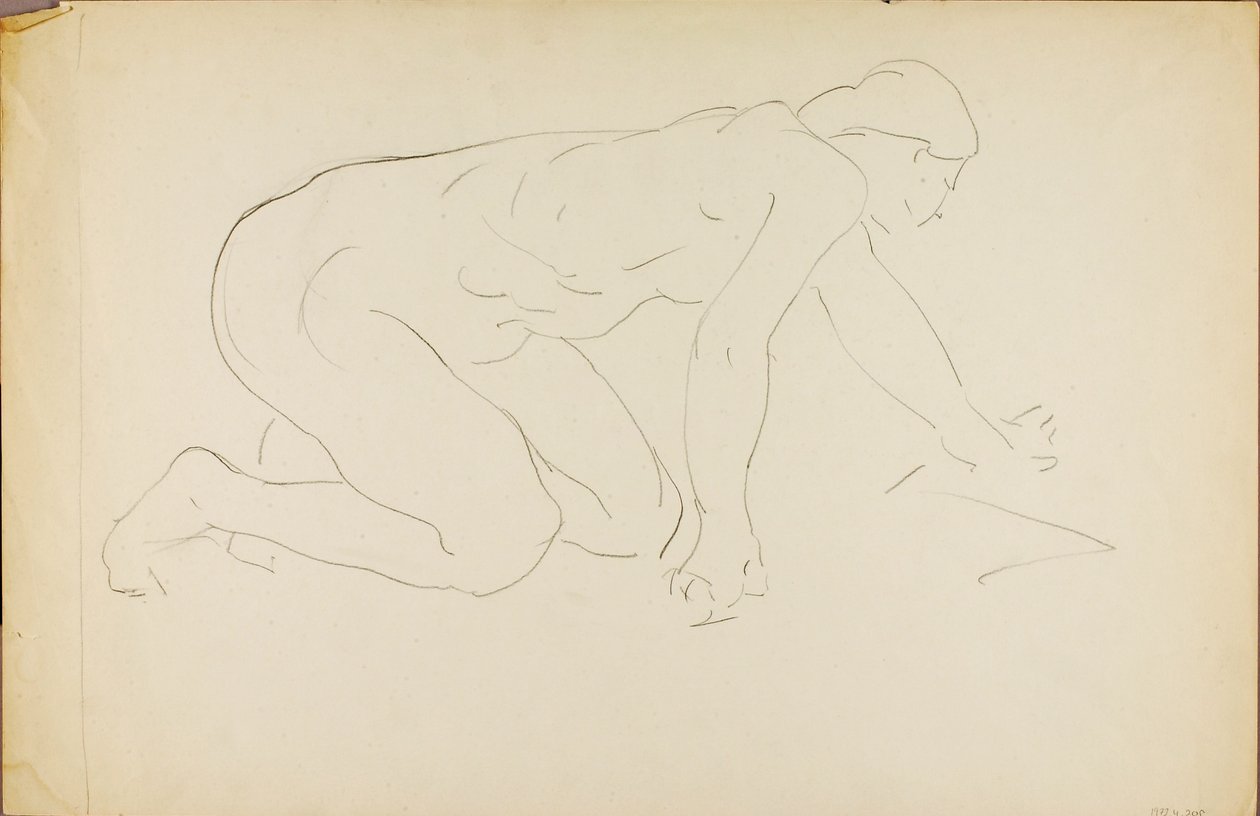 Nudez rastejante de Alfred H. Maurer