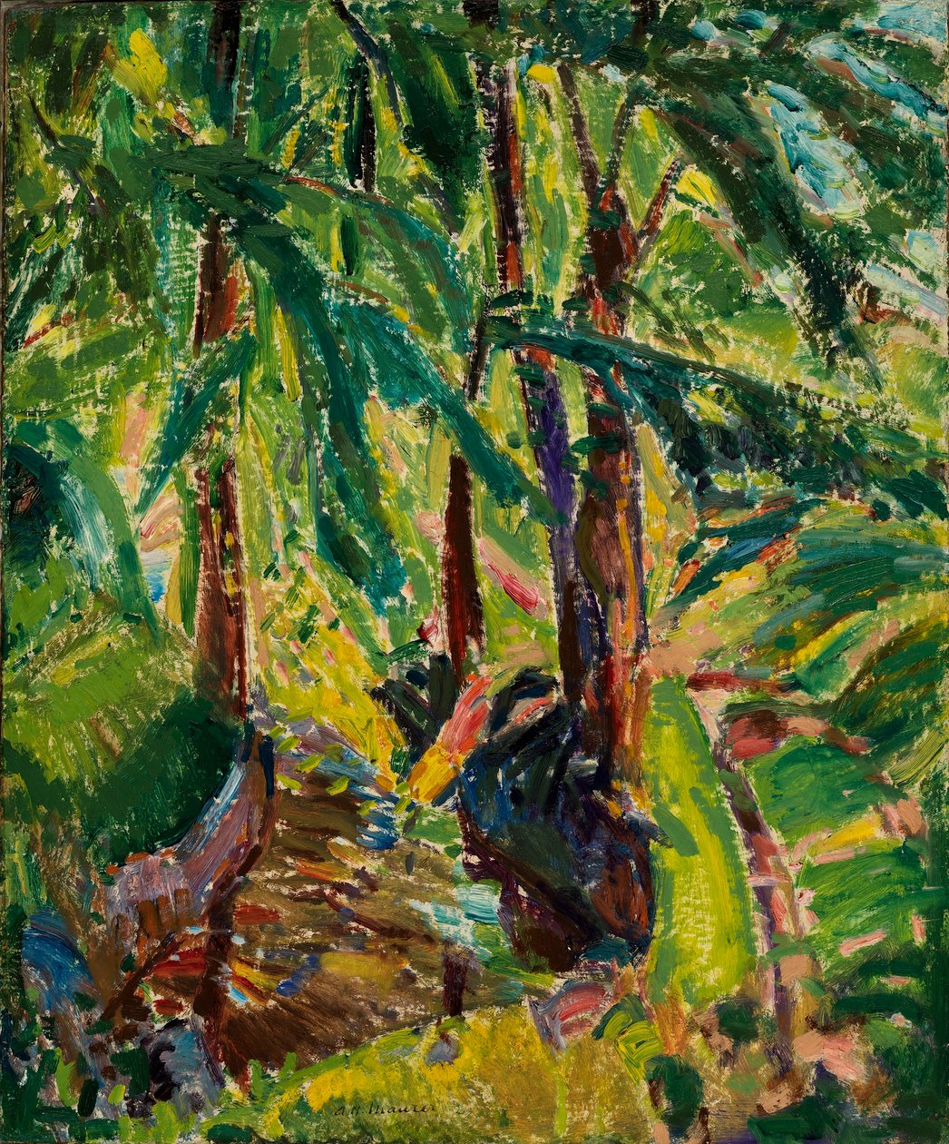 Paisagem de Alfred H. Maurer