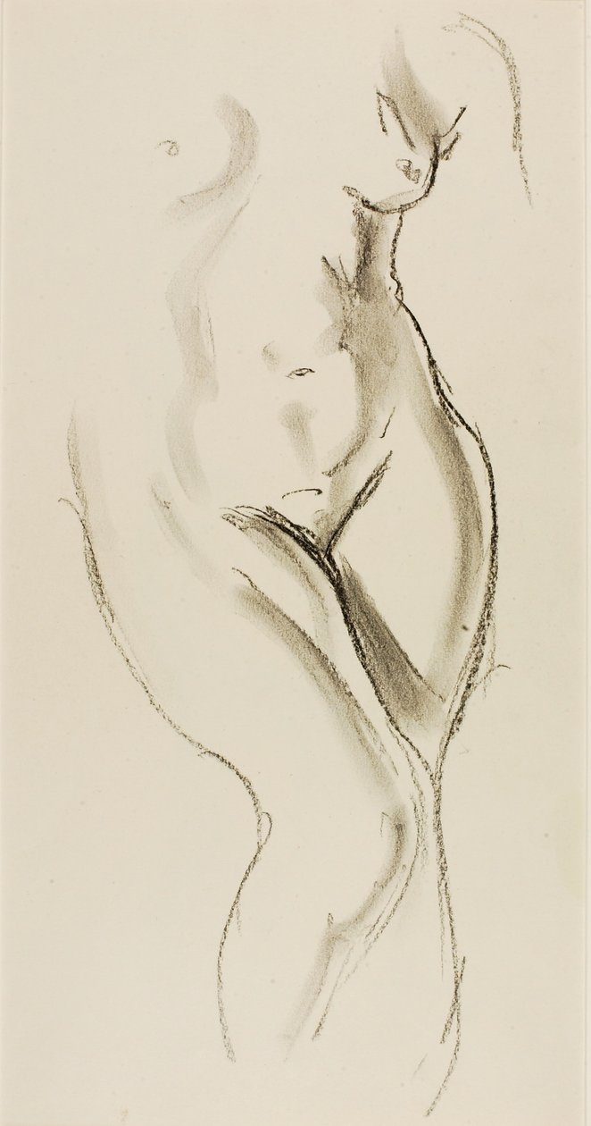 Nu em pé de Alfred H. Maurer