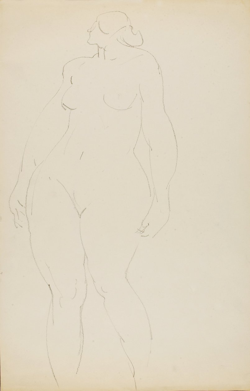 Nu em pé de Alfred H. Maurer