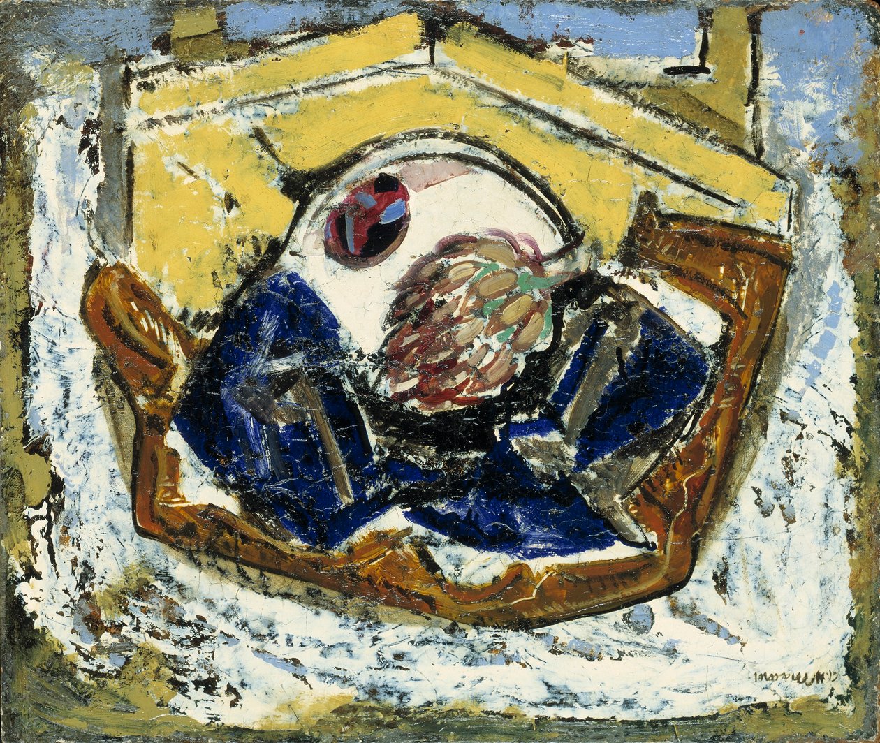 Natureza morta com alcachofra, II de Alfred H. Maurer