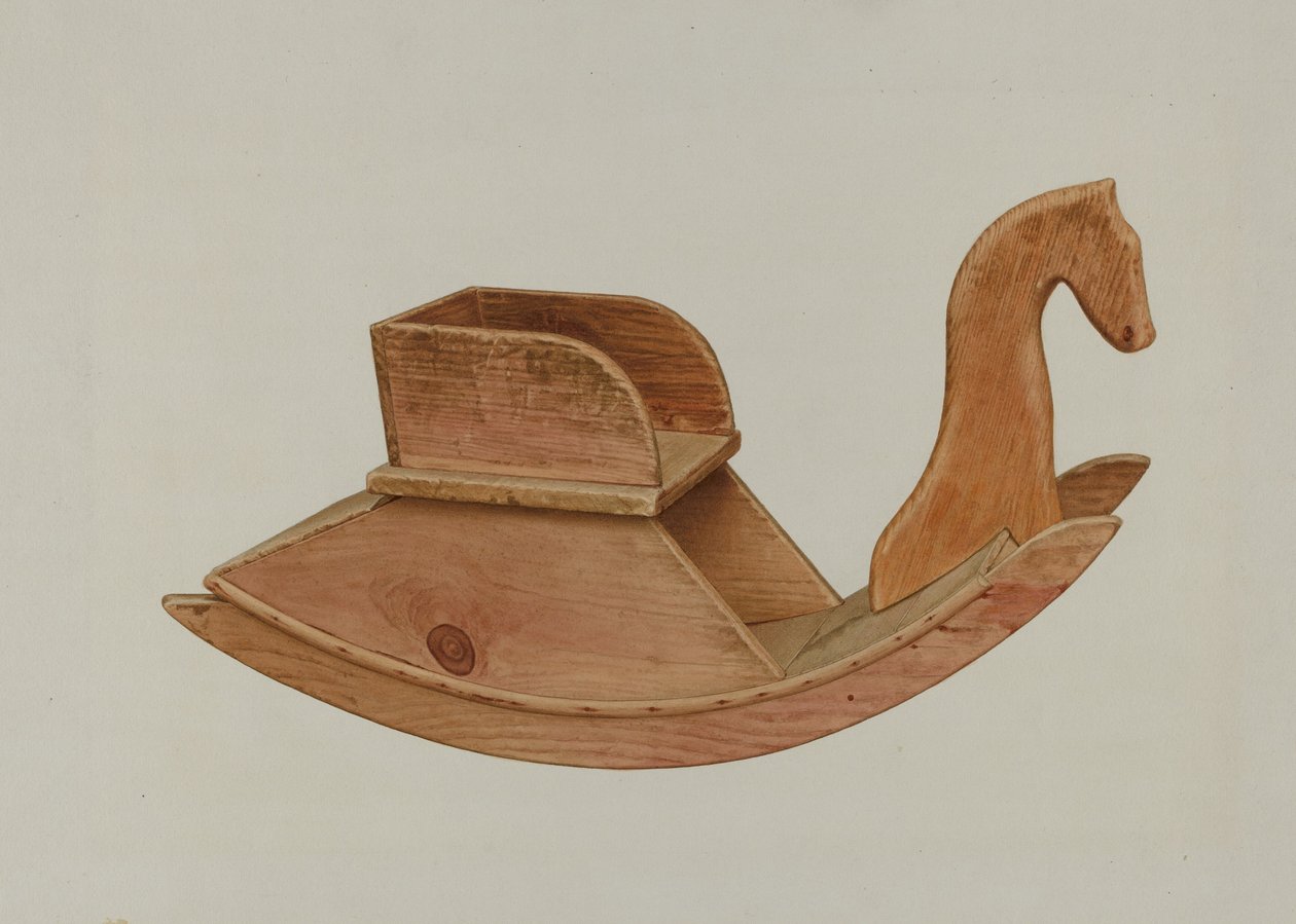 Cadeira de balanço infantil de Alfred H. Smith
