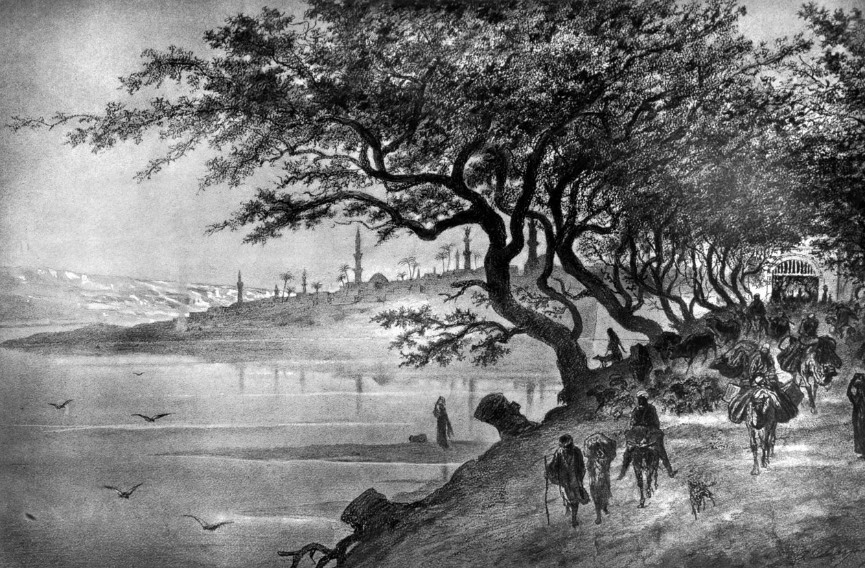 Do Cairo e Alto Egito, século XIX de Alfred Henri Darjou