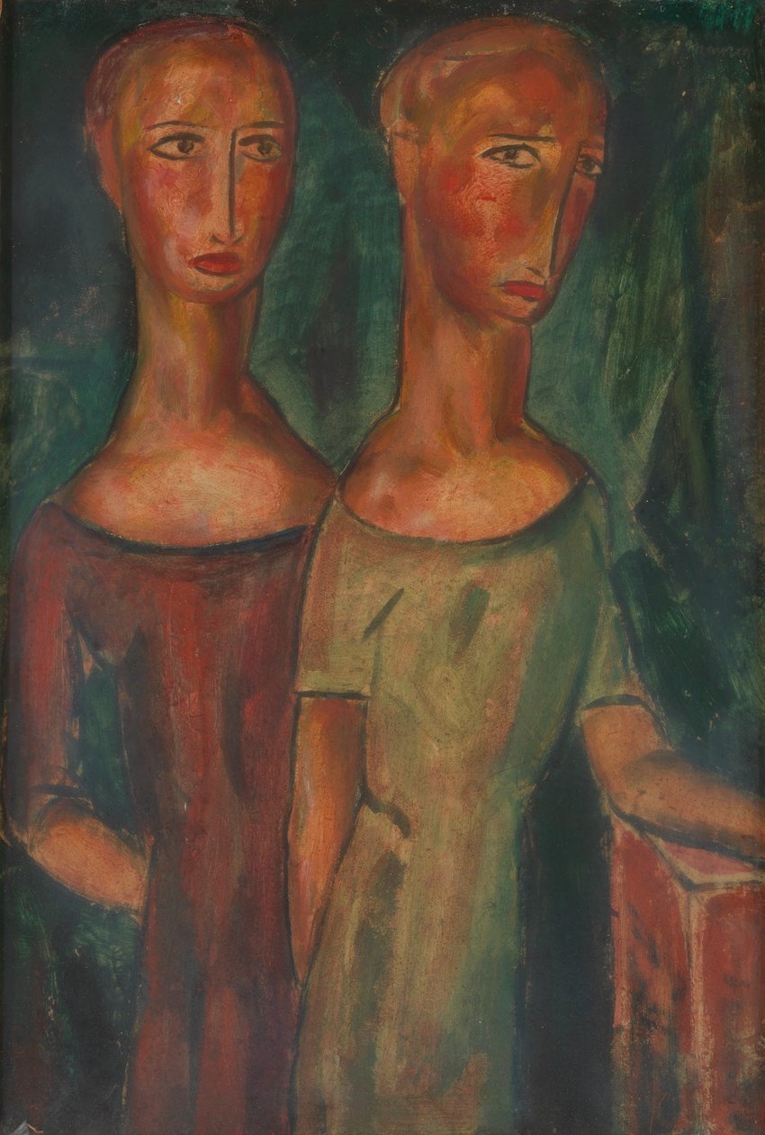 Dualidade, c. 1925-1930. de Alfred Henry Maurer
