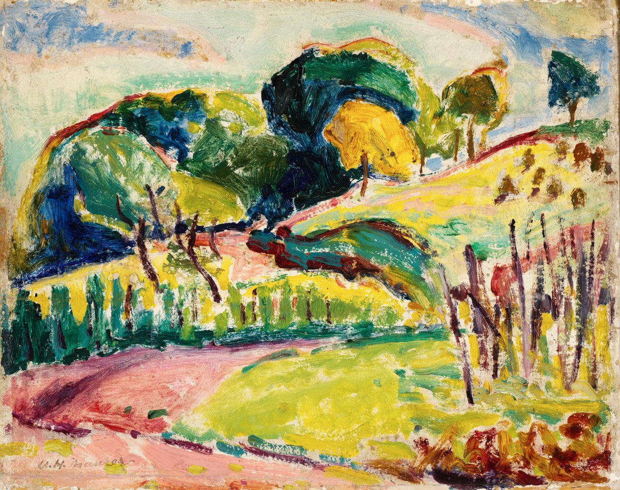 Colinas de Alfred Henry Maurer