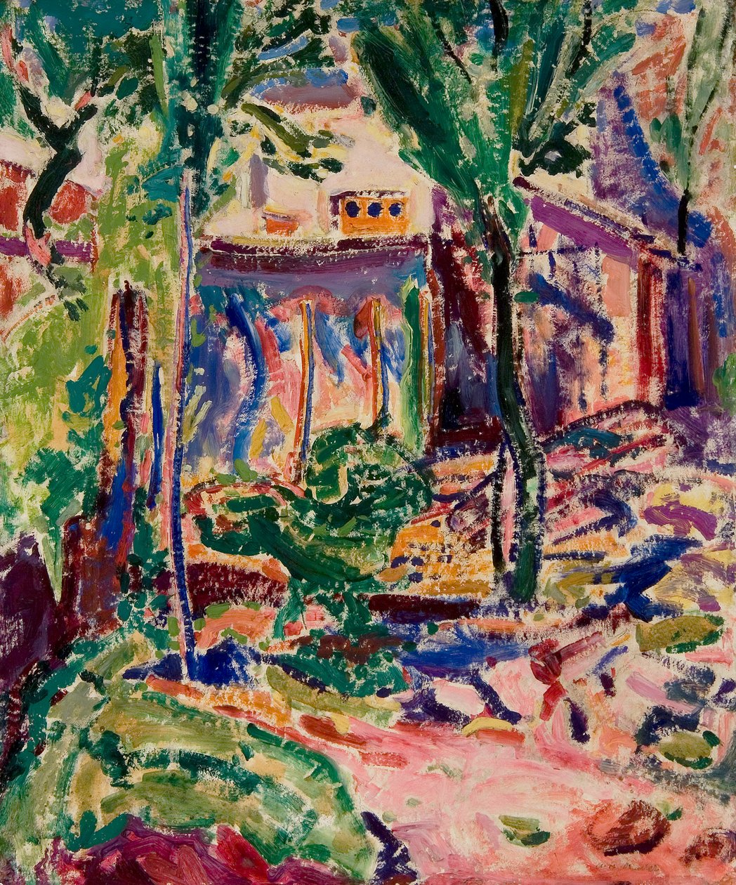 Paisagem com casa de Alfred Henry Maurer