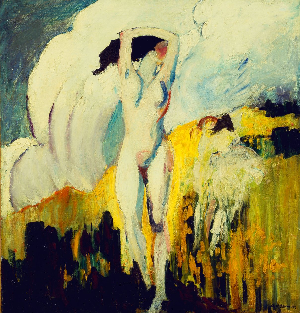 Nu nos campos, de Alfred Henry Maurer