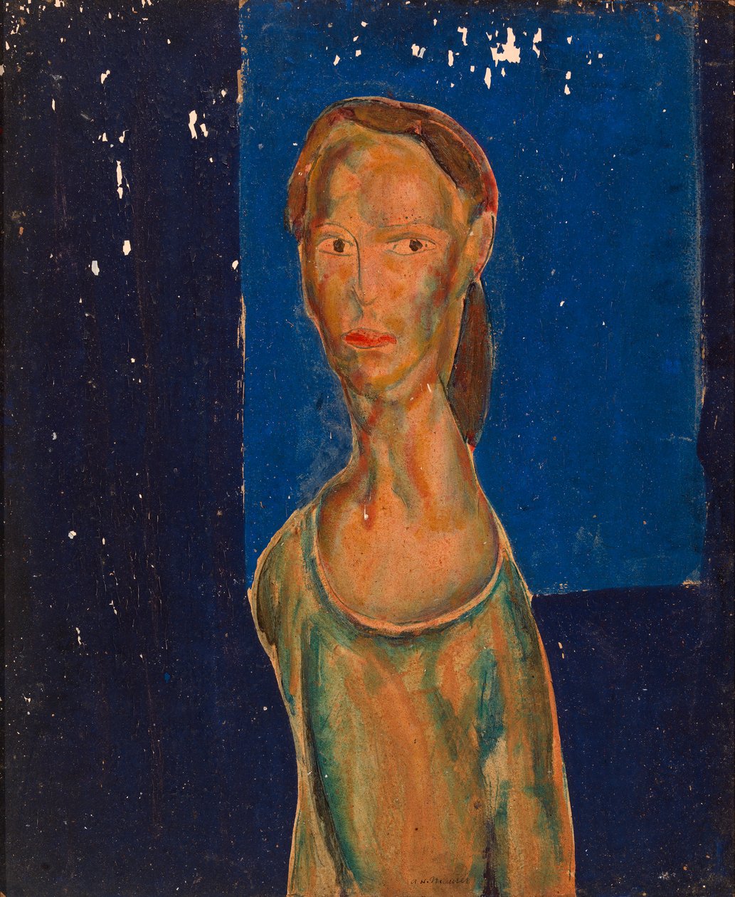 Retrato de uma mulher, 1920-1925. de Alfred Henry Maurer