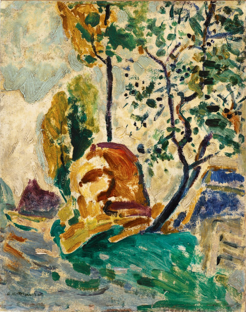 Árvore e Rocha de Alfred Henry Maurer