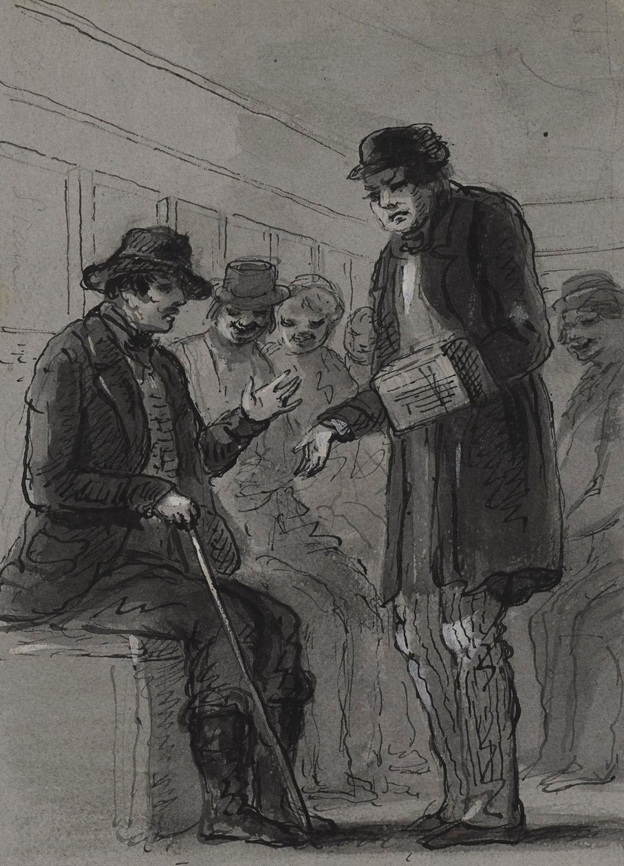 A sofrer de «Jim-Jams» de Alfred Jacob Miller
